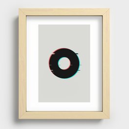 Minimal Circle Recessed Framed Print