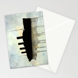 Titanic watercolour Stationery Cards