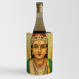 Sesha, King of Nagas by Raja Ravi Varma Wine Chiller