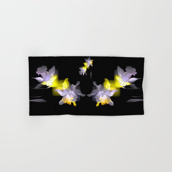 Cubist Daffodils Hand & Bath Towel