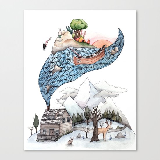 Invincible Summer Canvas Print