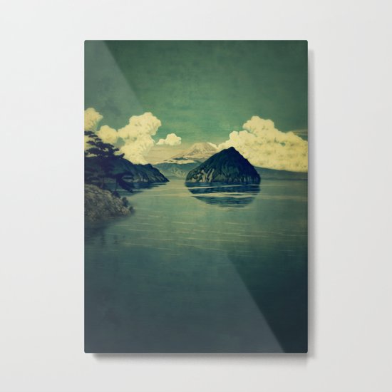 Distant Blues Metal Print