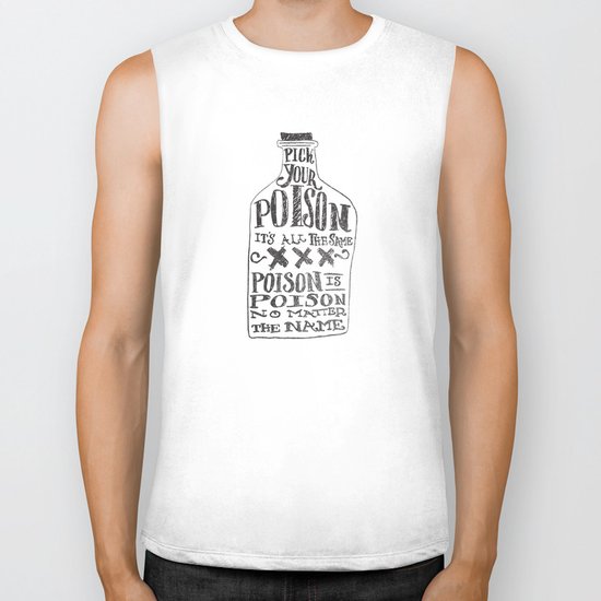 PICK YOUR POISON Biker Tank