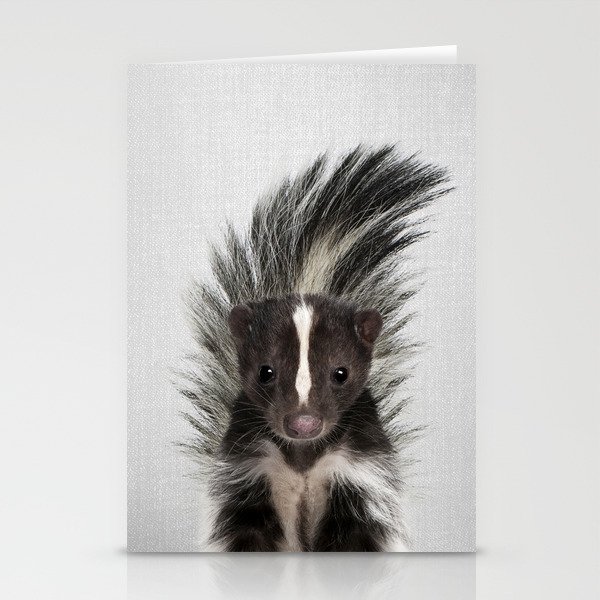 Skunk - Colorful Stationery Cards