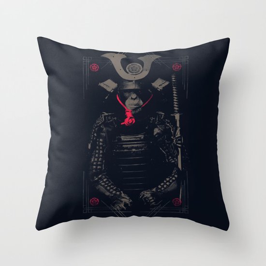 rise of the ape Throw Pillow