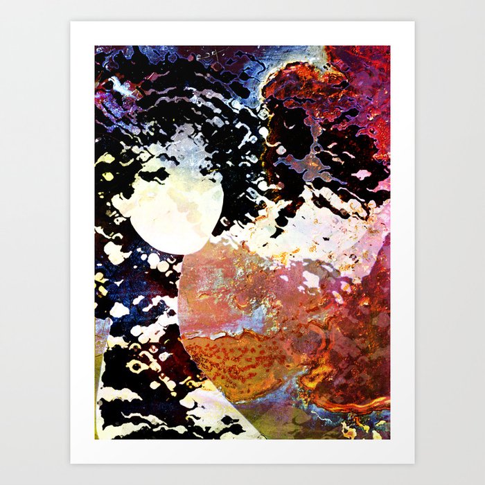 LADY-SILEX-7 Art Print