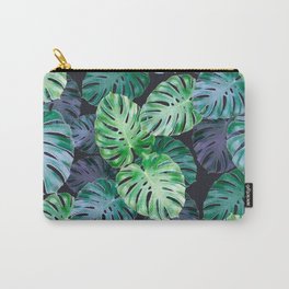 Tropical Monstera Leaves I Carry-All Pouch