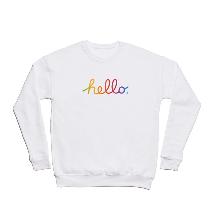 Hello — A tribute to Apple Crewneck Sweatshirt