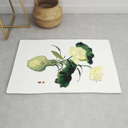 An elegant lotus in a celadon porcelain vase of Chinese ink painting Rug | Painting, Peace, Flower, Pretty, Ancient, Chinese, Vase, Stamp, Delicate, Ink 