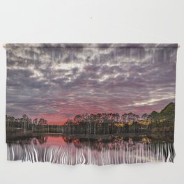 Final Color after Sunset Wall Hanging