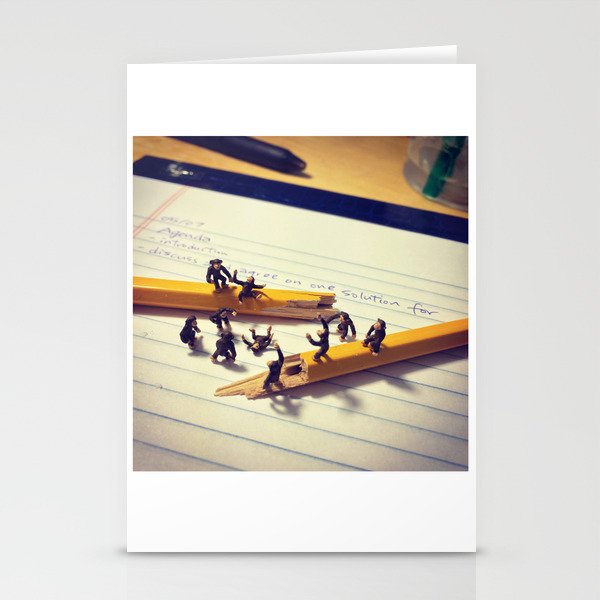 Uncivil Meeting Stationery Cards