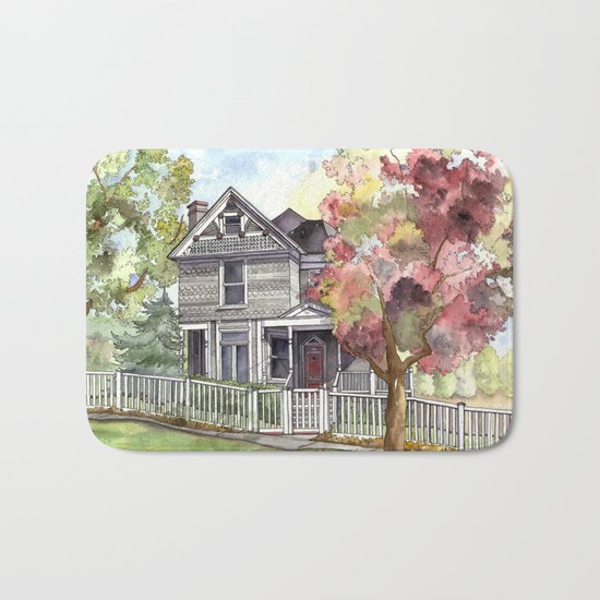 Springtime in the Country Bath Mat