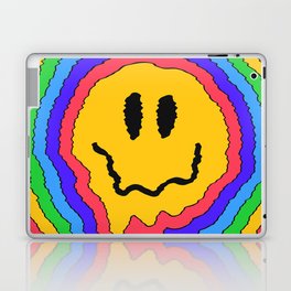  Trippy Smiley Face Laptop Skin