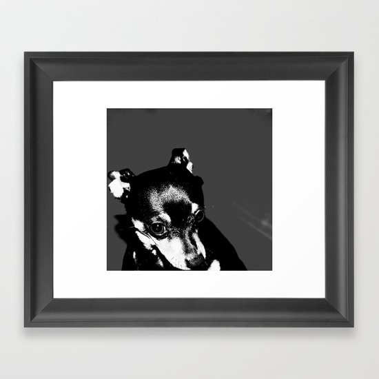 I hate the paparazzi Framed Art Print