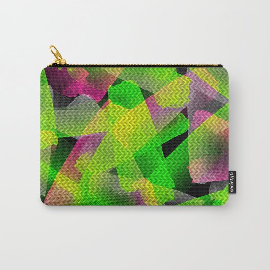 I Don't Do Normal - Abstract Print Carry-All Pouch