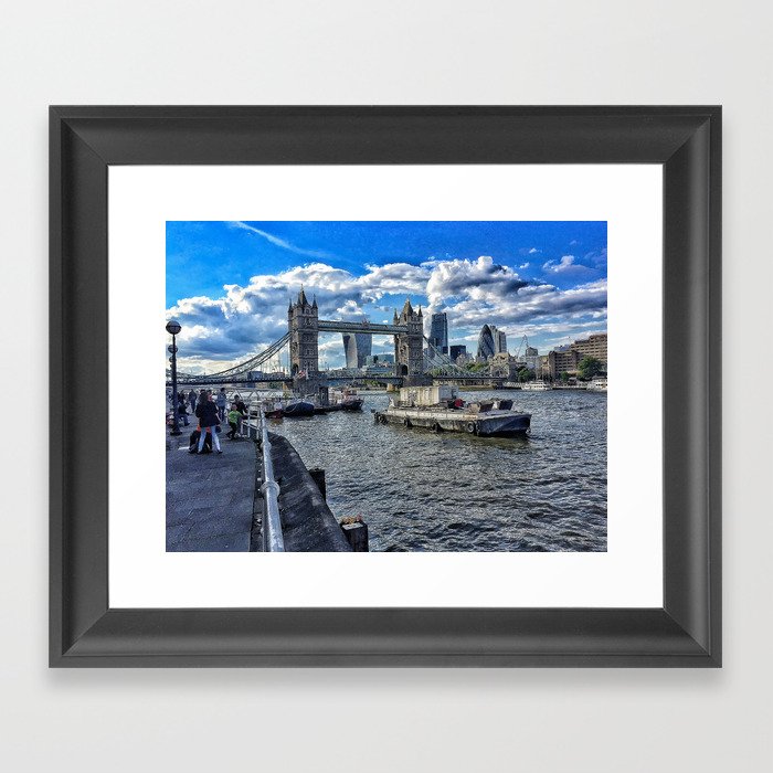 London Tower Bridge Framed Art Print