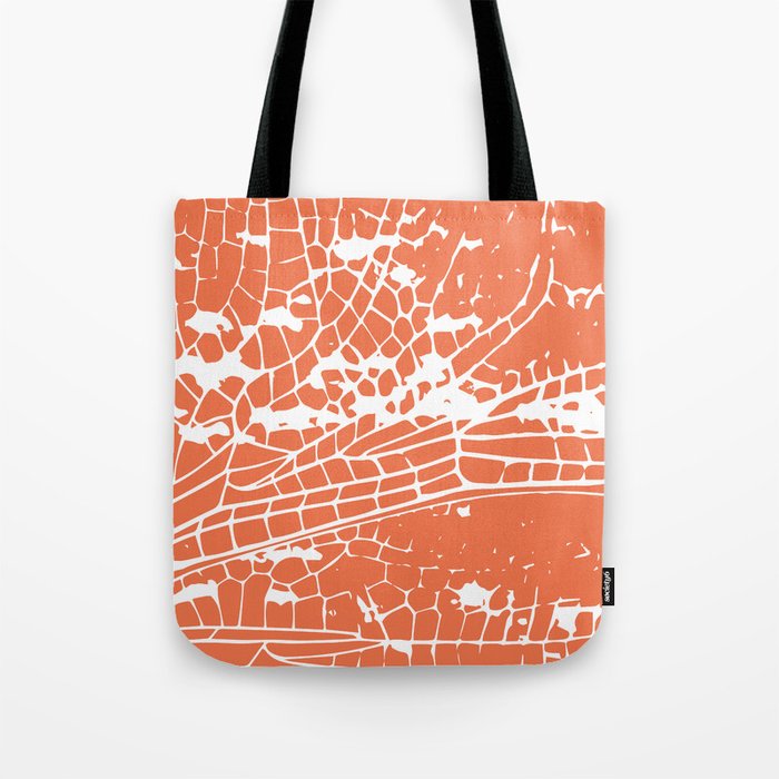Dragonfly Lace Tote Bag