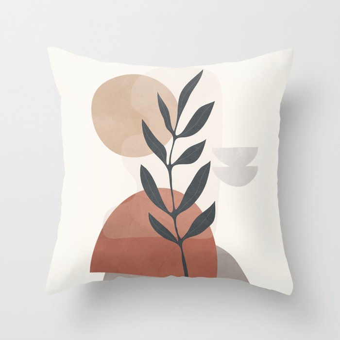 Abstract Rock Geometry 13 Throw Pillow