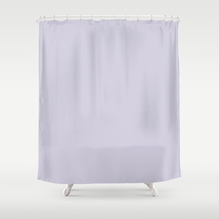 Blue Haze Solid Color Shower Curtain By Blucranearts Society6 Blue Haze Solid Color Shower Curtain