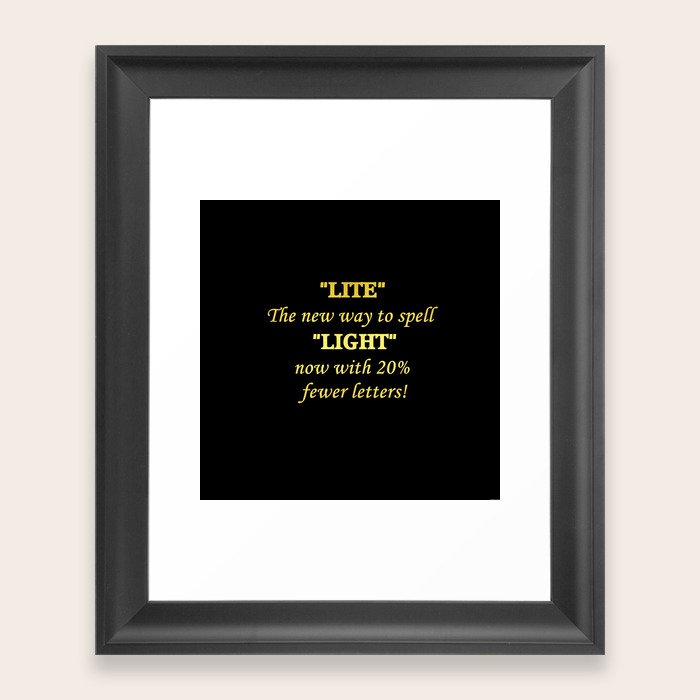 Framed Art Print