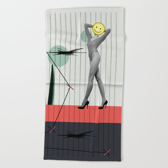 wrong path to selflessness Beach Towel
