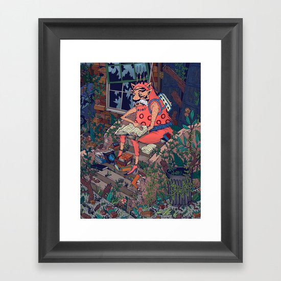 The Last Guy Framed Art Print
