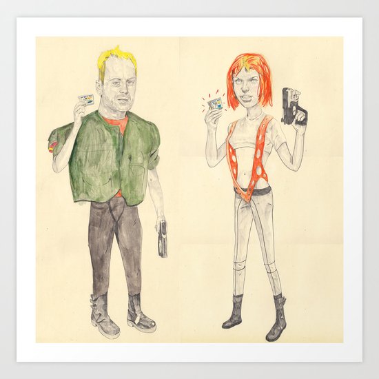 MULTIPASS Art Print