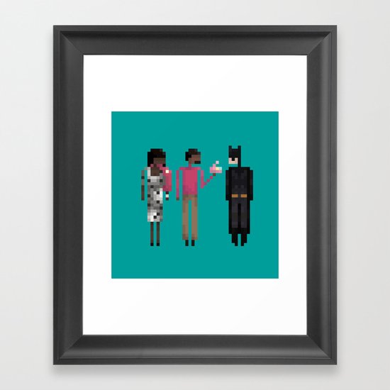 Treat Yo Self Framed Art Print