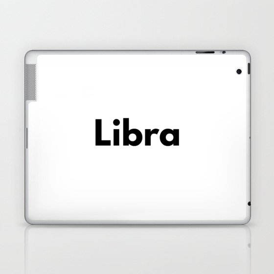 Libra, Libra Sign Laptop & iPad Skin