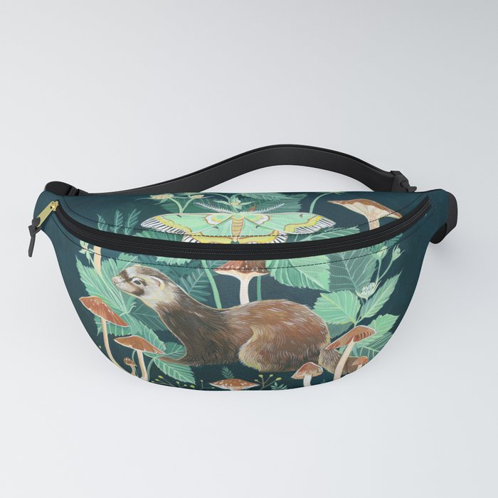 Ferret and Moth Fanny Pack