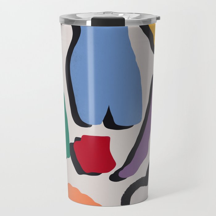 Mannequin cut out abstract Travel Mug