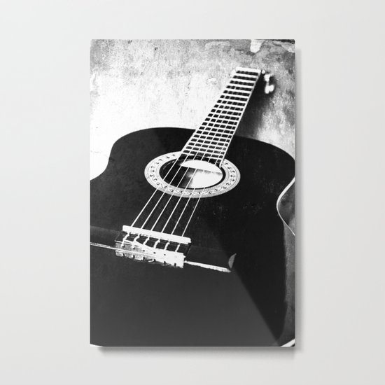 Guitar Metal Print