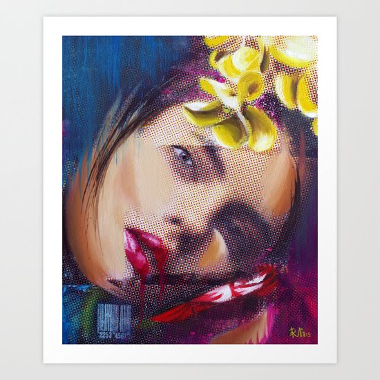 Evidencias de una imagen II Art Print