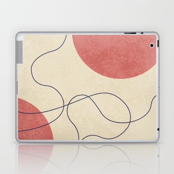 Midcentury art Laptop & iPad Skin