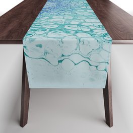 Tropical River And Sun - Lavender Mint Table Runner