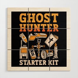 Ghost Hunter Starter Kit Paranormal Ghost Hunting Wood Wall Art
