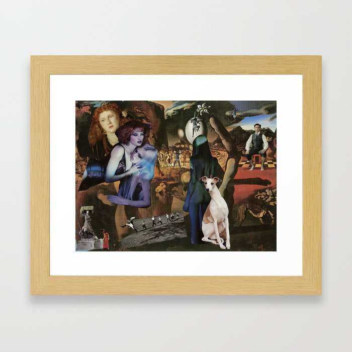 The March Framed Art Print