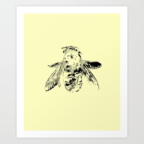 "B" Art Print