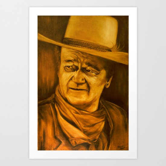 The Duke II Art Print