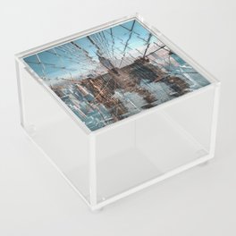 New York City distorted Acrylic Box