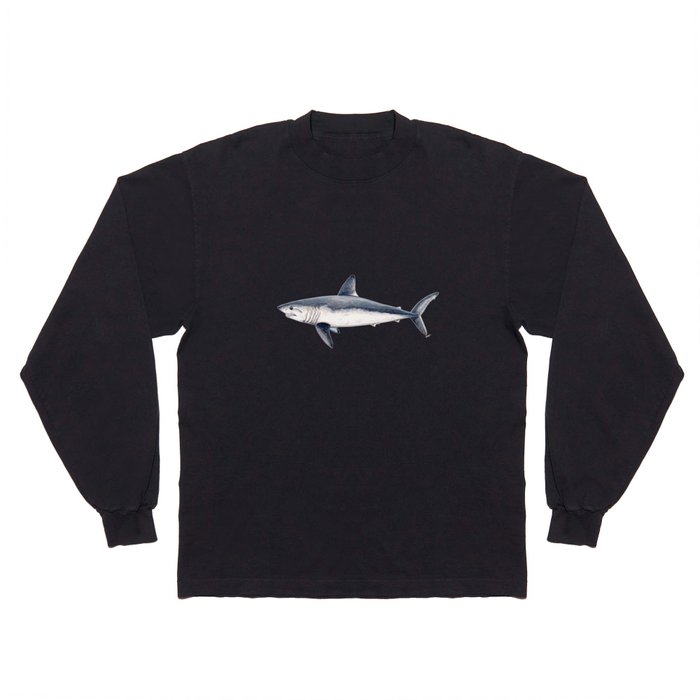 Porbeagle shark (Lamna nasus) Long Sleeve T Shirt