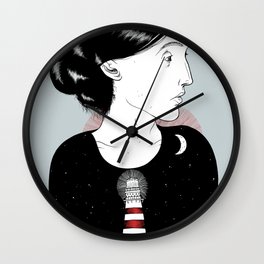 To the Lighthouse - Virginia Woolf Wall Clock