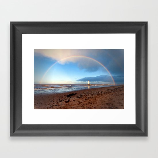The rainbow Framed Art Print