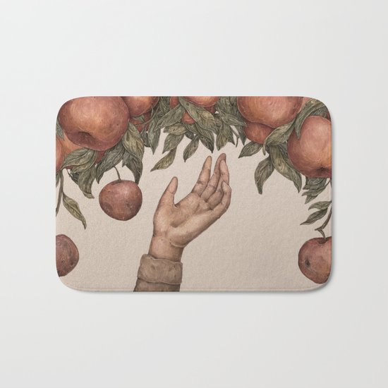 Apple Picking Bath Mat