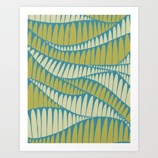 Sahara Desert in pastel colours 2 Art Print