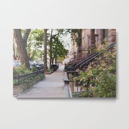 Walking through Chicago Metal Print | Modernvintage, Neighborhoods, Lincolnparkchicago, Fence, Wanderlust, Color, Lincolnpark, Dreamy, Architecture, Photo 
