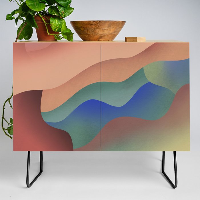 Disappearing lines Credenza
