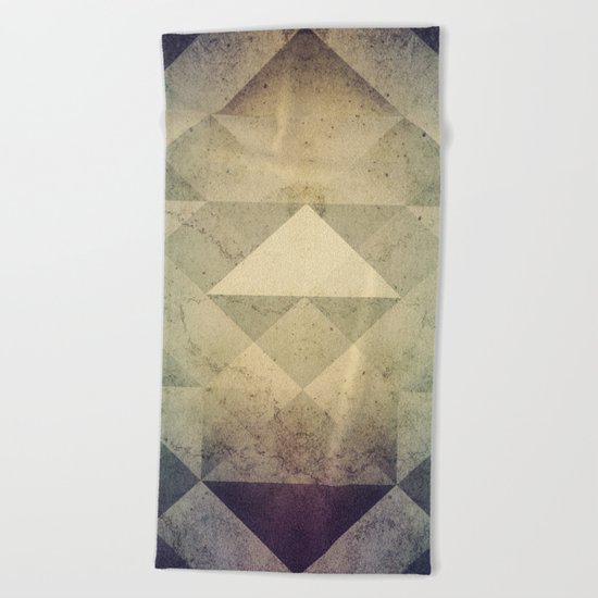 Triangles XXVII Beach Towel