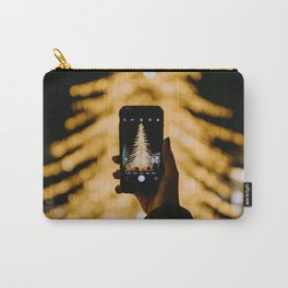 The Golden Christmas Tree (Color) Carry-All Pouch