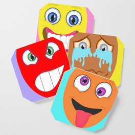 Emotions Emojis Coaster